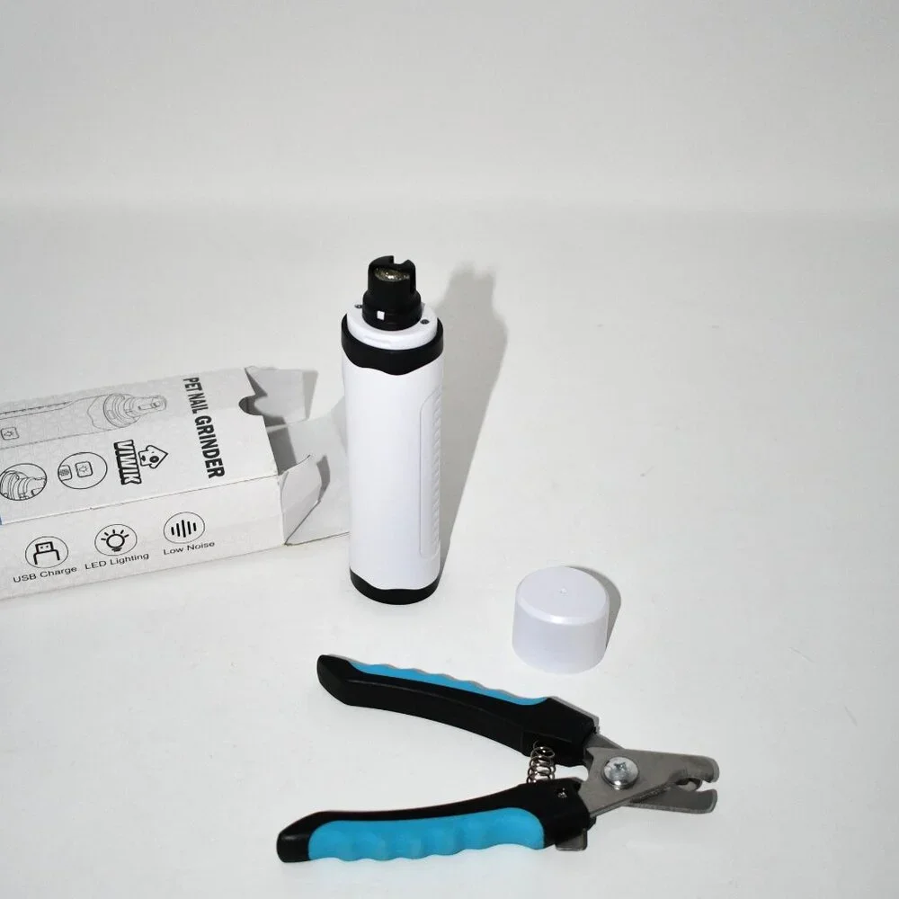 VIWIK Dog Nail Trimmers with LED Light – Electric Pet Nail Grinder & Clippers, 2